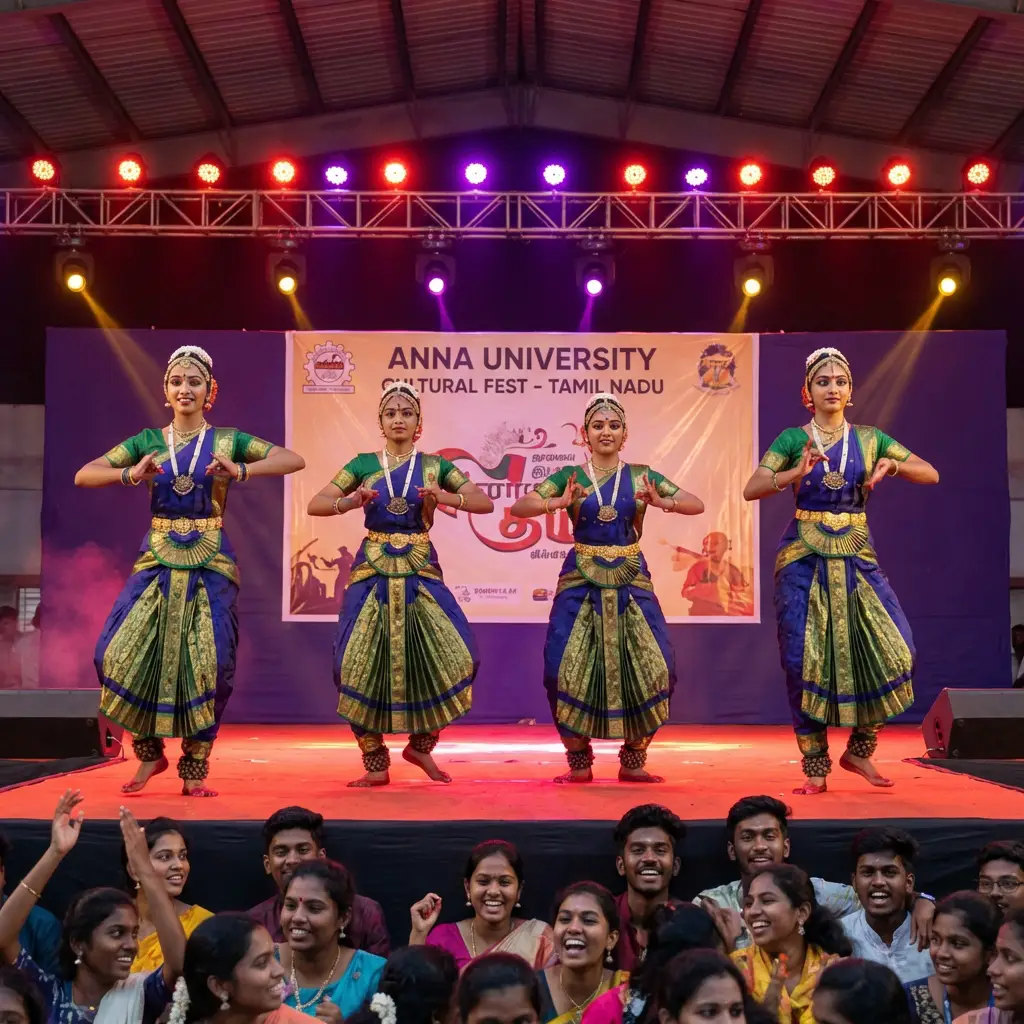 Anna University Cultural Fest Dance