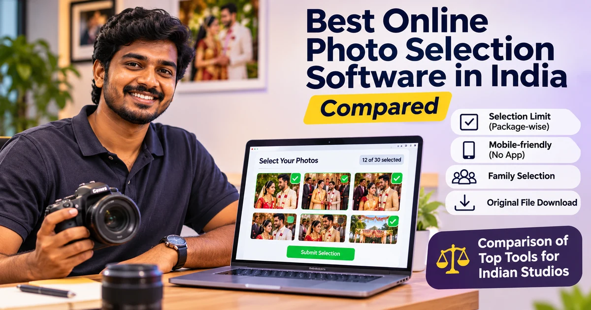 Best Online Photo Selection Software in India - Compared
