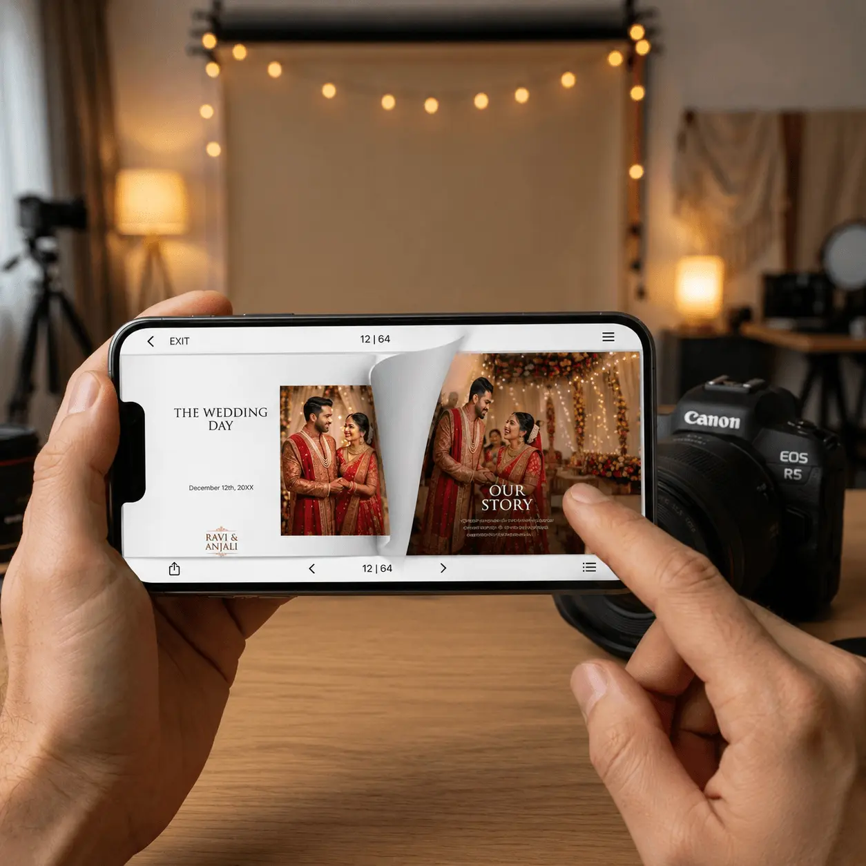 Digital Wedding e-Album India: Why Photographers are Switching from PDFs to 3D Flipbooks