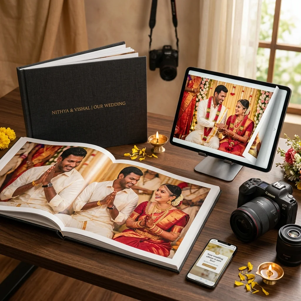 How to Create and Publish a Digital Wedding e-Album for Clients