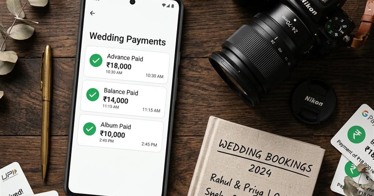 How to Collect Advance Payment and Track Installments for Every Photography Booking